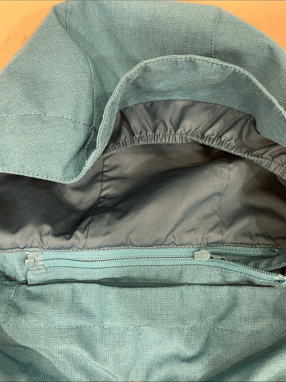 L.L. Bean bright teal
